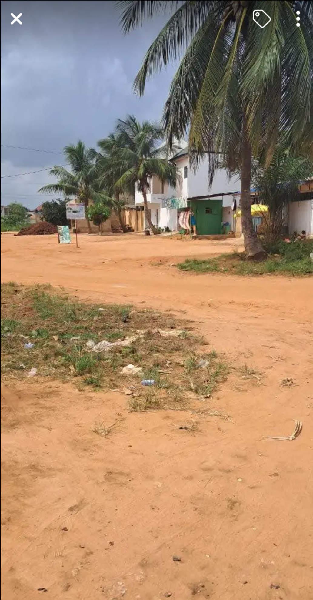 Quart de lot en vente a Lomé adidogomé kohé