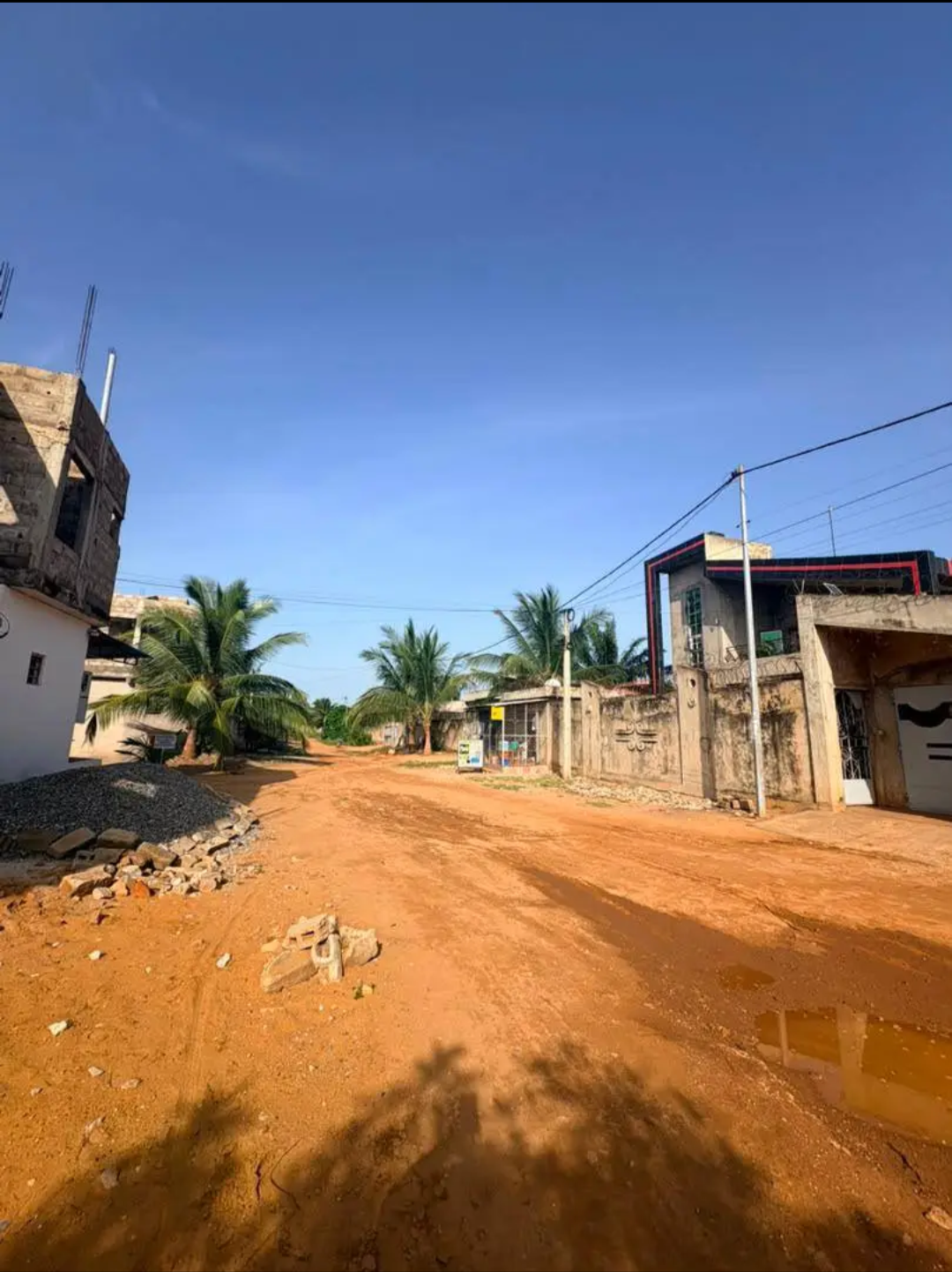 Terrain un lot en vente a Lomé adidogomé aised