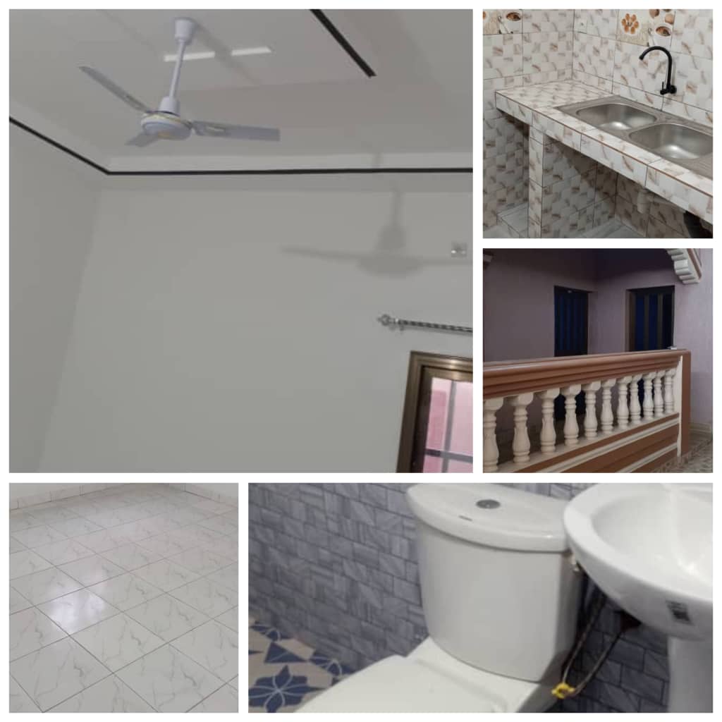 Chambre salon interne a louer a agbavi